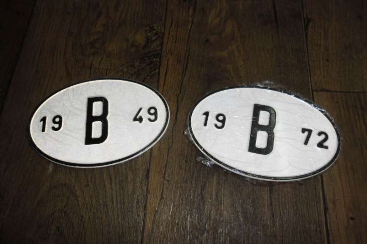 Bouwjaarplaatjes