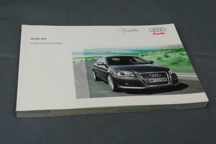Handleiding Audi A3 2009 Nederlands