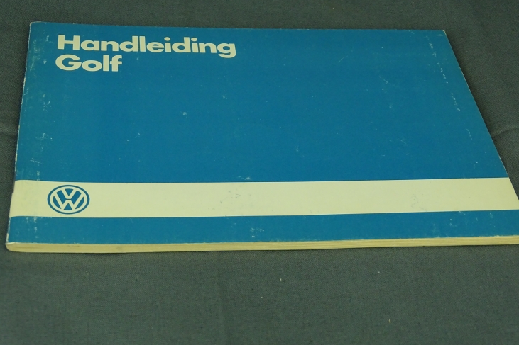 Handleiding Vw Golf 2 7/84 Nederlands