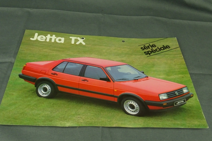Folder Jetta TX 1987 Frans 