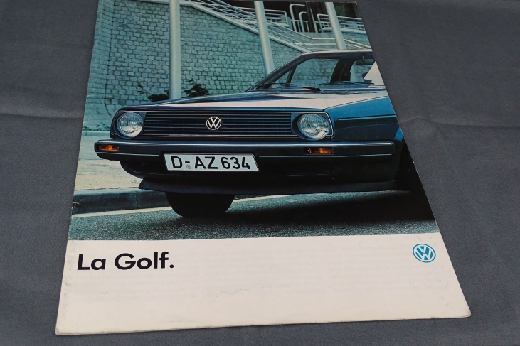 Folder Golf 2 1986 Frans