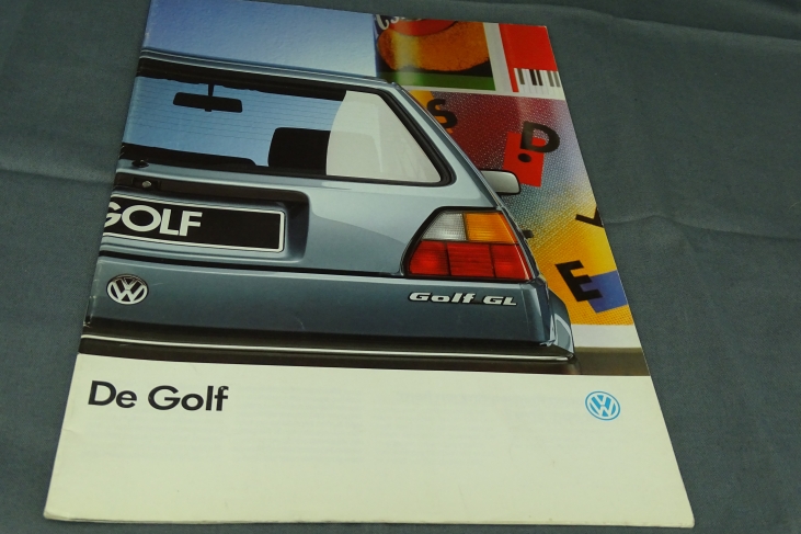 Folder De Golf 1987 Nederlands