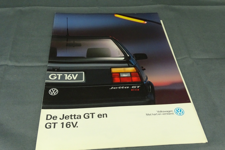 Folder Jetta GT en GT 16V 1990 Nederlands
