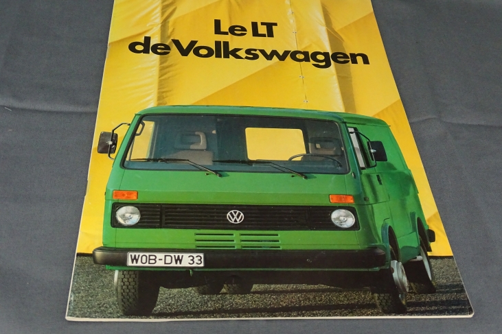 Folder Le LT de Volkswagen 1984 Frans