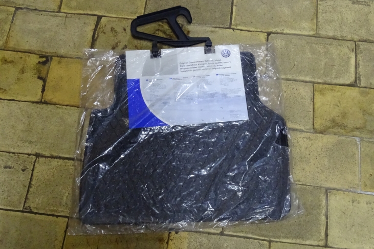 Matten rubber achter Tiguan