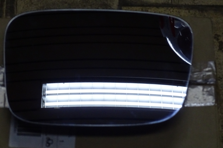 Spiegelglas rechts Vw Caddy / Vw Transporter T5